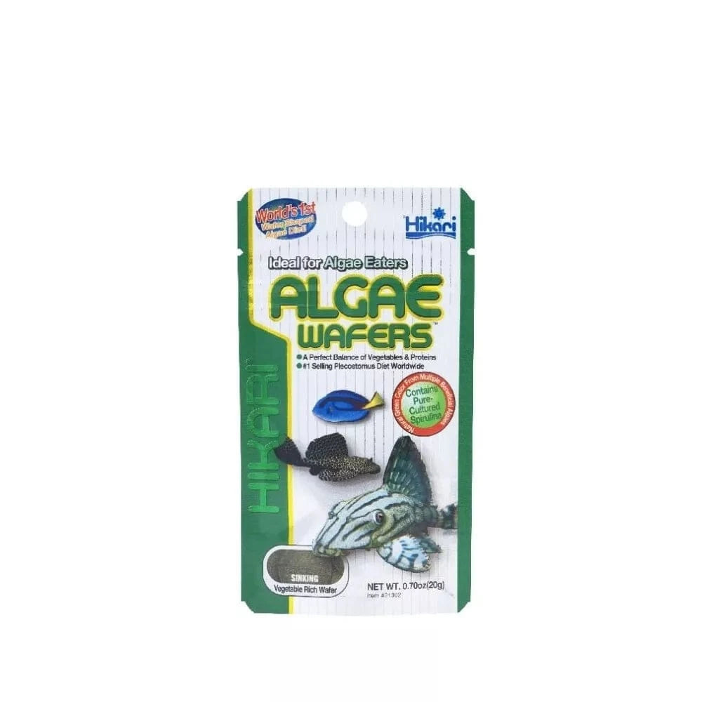 Hikari Algae Wafers maistas dugninėms žuvims 20 g