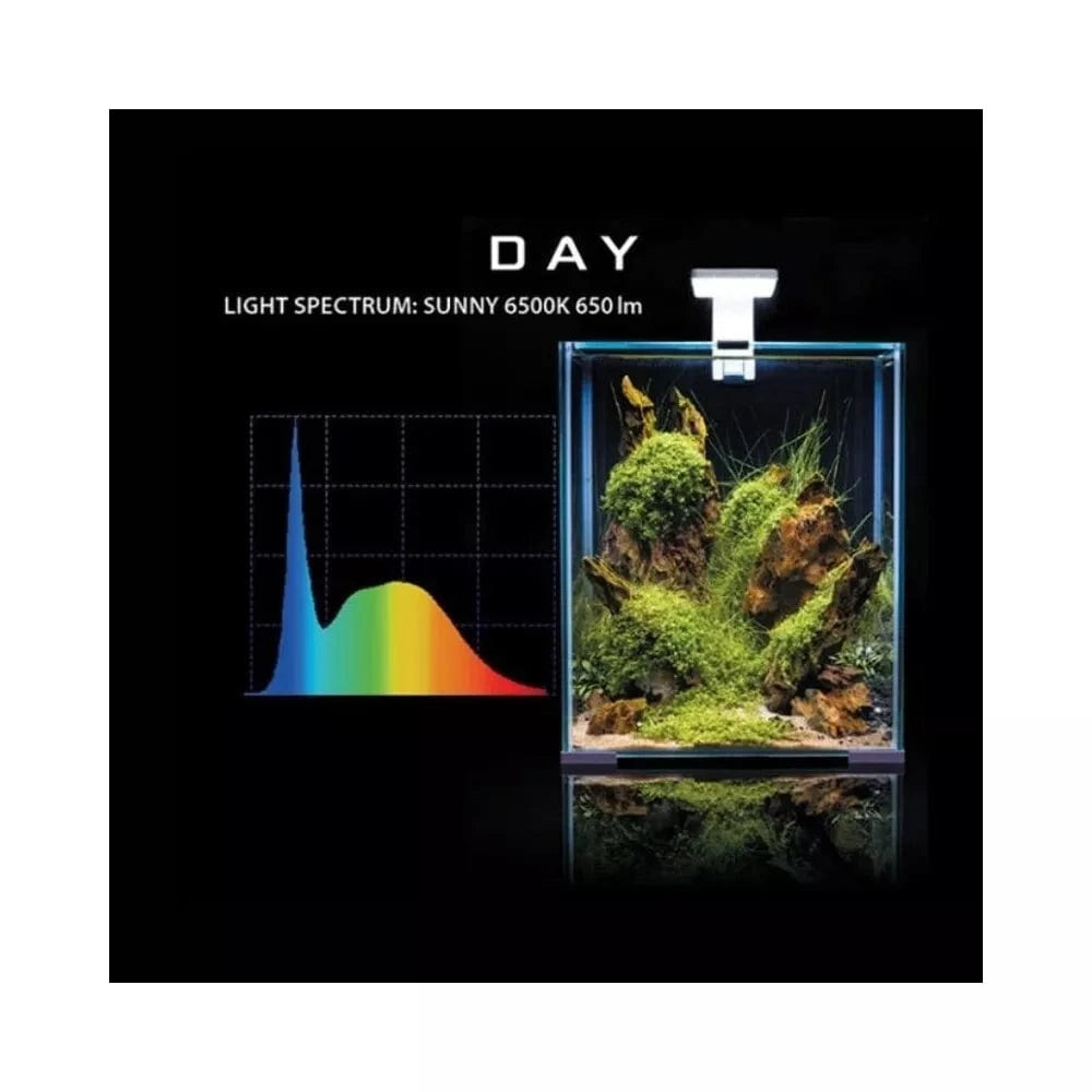 Aquael Shrimp Set Smart Day&Night 20 Black akvariumas su įranga krevetėms 20 l