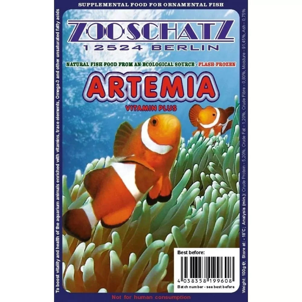 Šaldyta artemija, 100 g