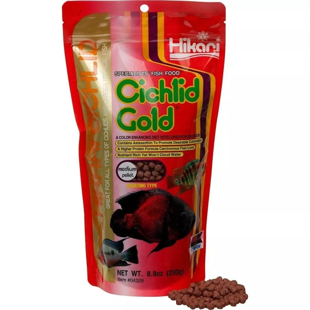 Hikari Cichlid Gold Medium visavertis pašaras žuvims 250 g