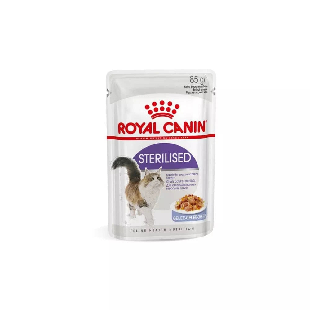 Royal Canin Sterilized in Jelly konservuotas ėdalas sterilizuotoms katėms 85 g