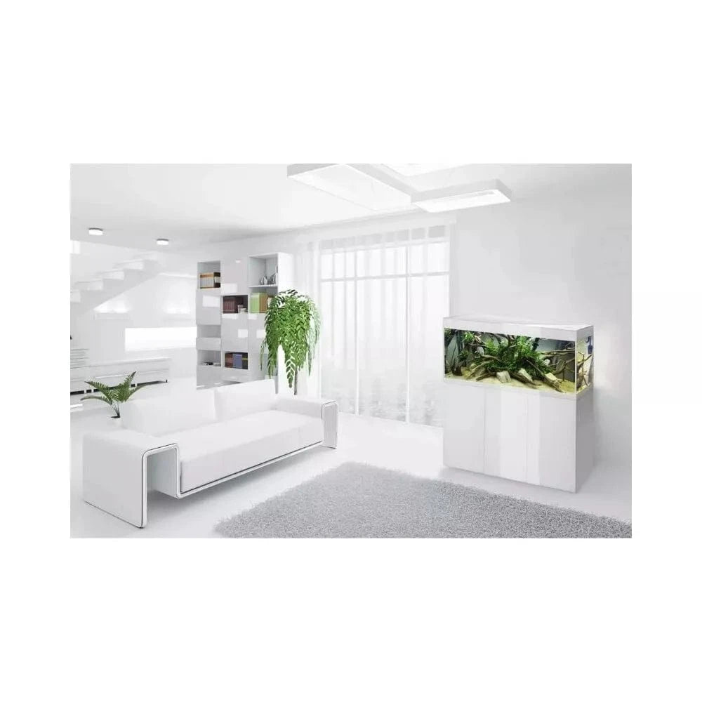 Glossy 100 akvariumas stačiakampis, baltas, 100x40x60 cm