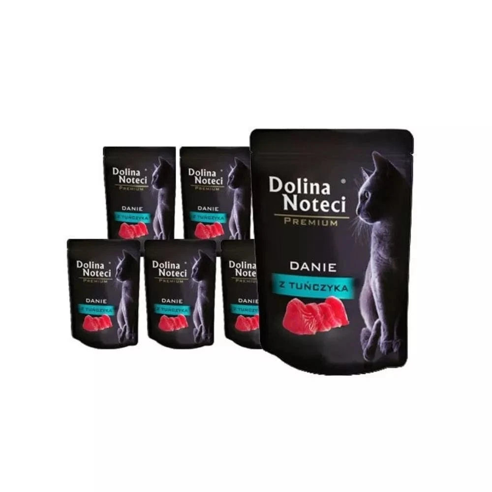 Guliašas katėms su tunu Dolina Noteci Dish, 10x85 g