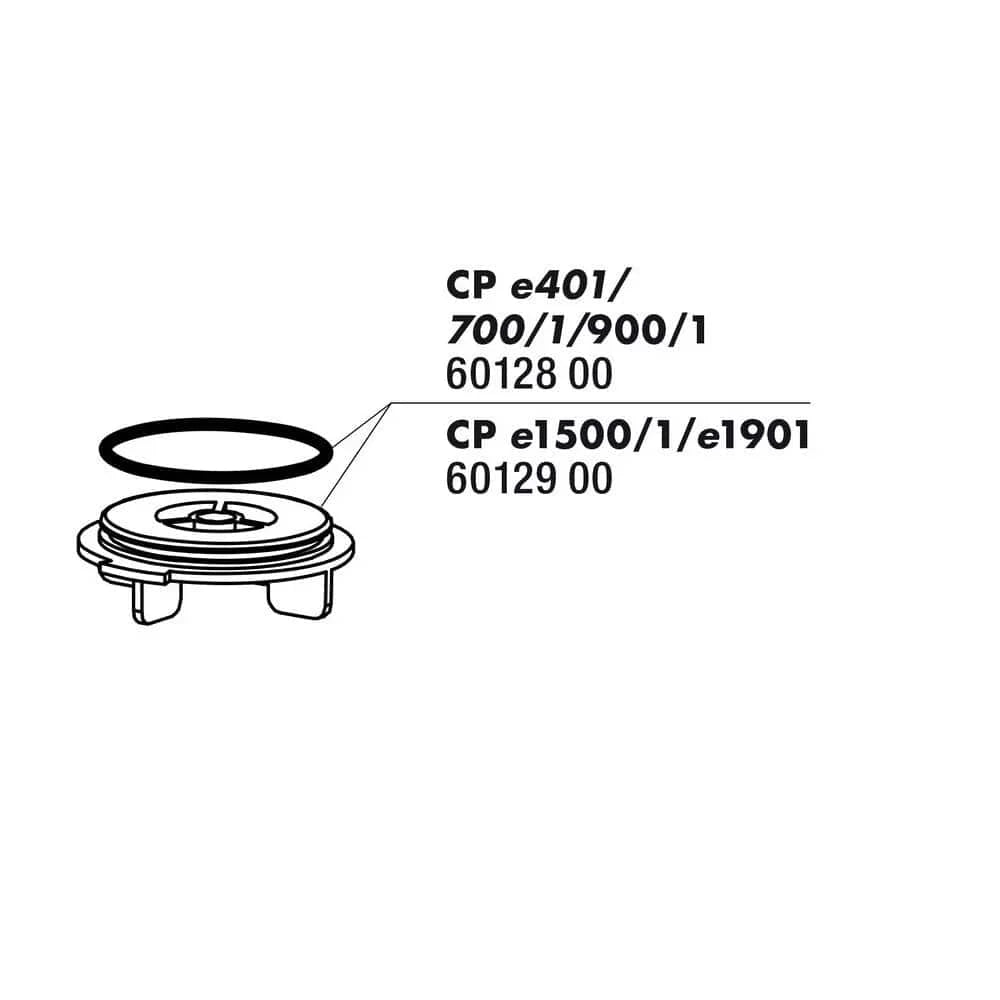 Rotoriaus dangtelis išoriniams filtrams JBL CristalProfi e400/700/900/1