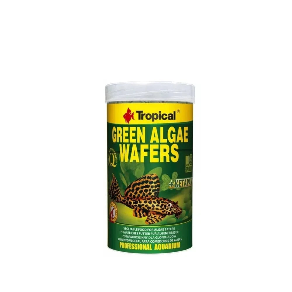 Tropical Green Algae Wafers pašaras dugninėms žuvims 100 ml