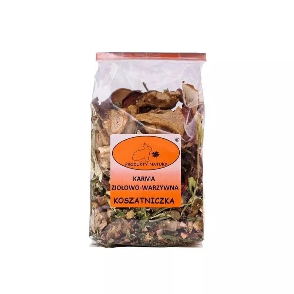 Natūralus žolelių ir daržovių mišinys degučiams, 150 g