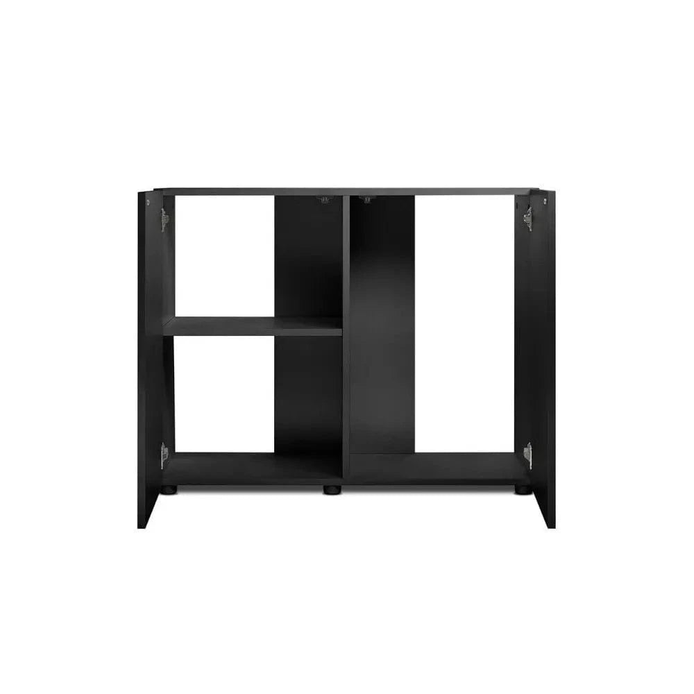 Opti Set 200 spintelė stačiakampė, juoda, 101x41x80 cm