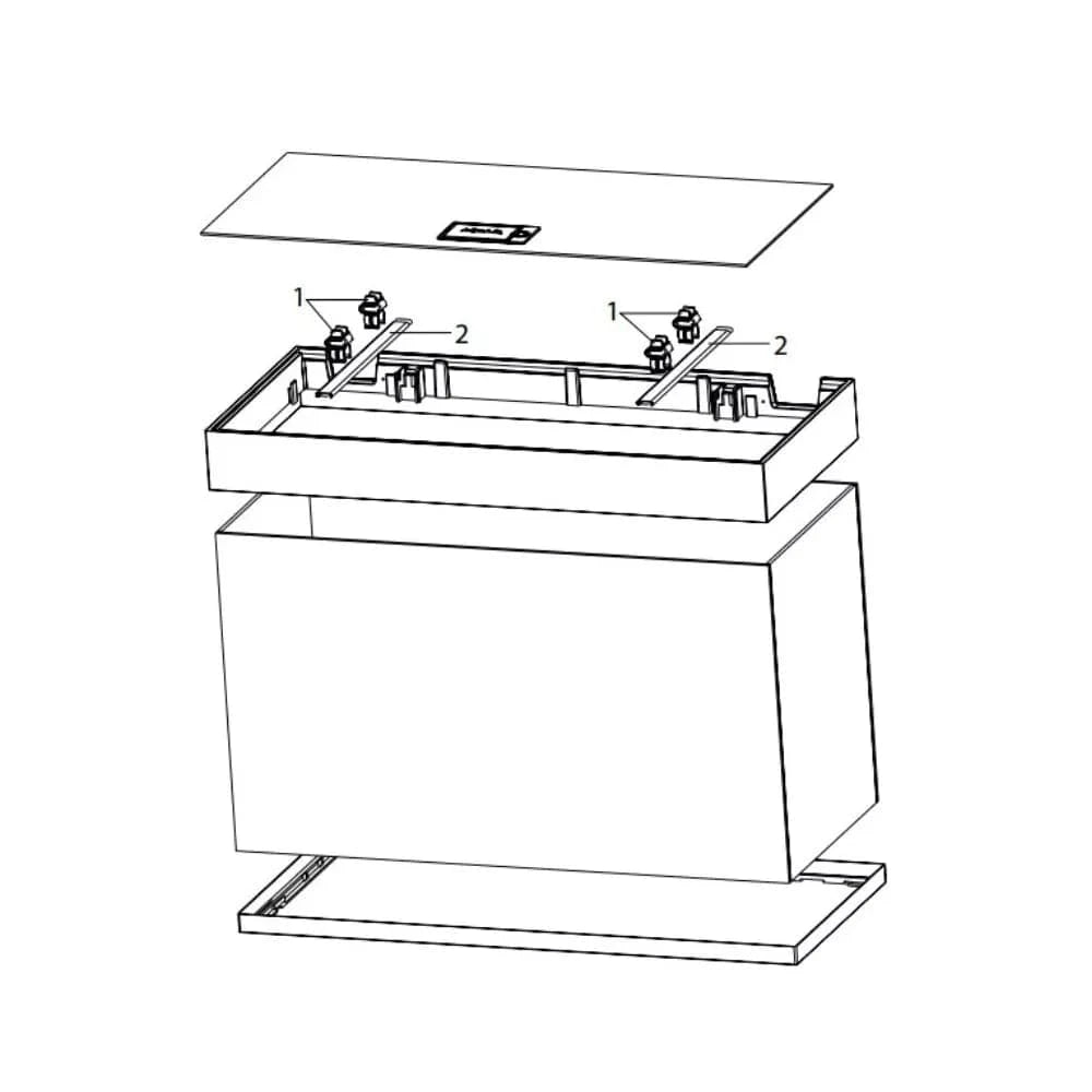 Aquael Optiset lempų laikiklis (4 vnt.)