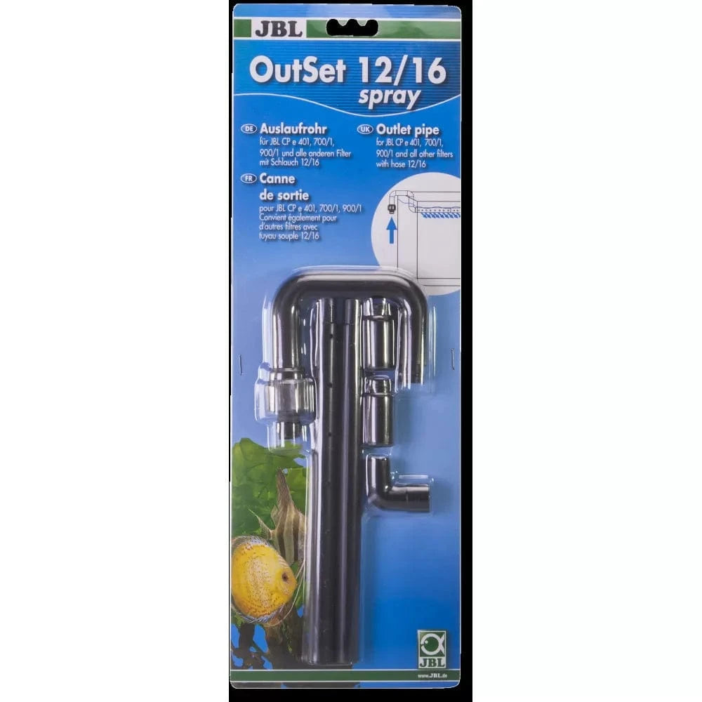 JBL OutSet spray 12/16 vandens atidavimo vamzdelis ,,fleita" išoriniams filtrams CristalProfi e400/700/900/1,2