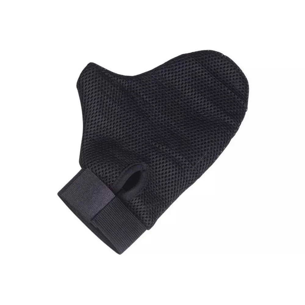 Pirštinė gyvūnų kailiui šukuoti, juoda