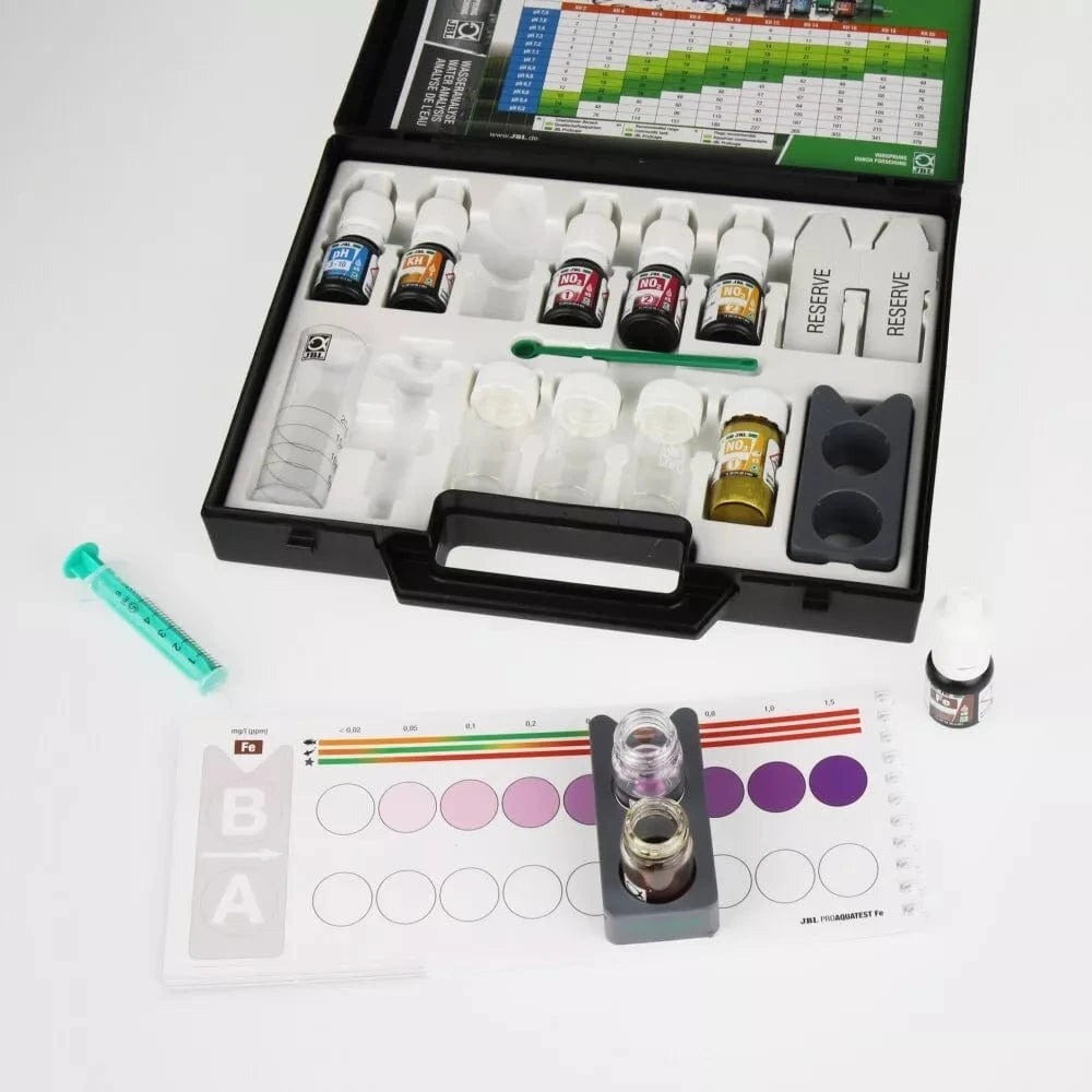 ProAquaTest Combi Set plus Fe akvariumo vandens testų rinkinys