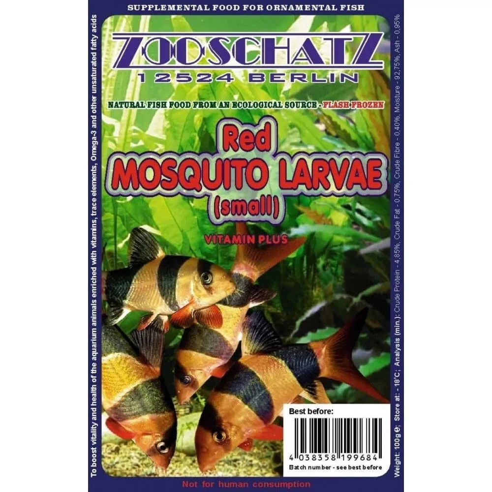 Šaldytos raudonos uodo trūklio lervos, 100 g