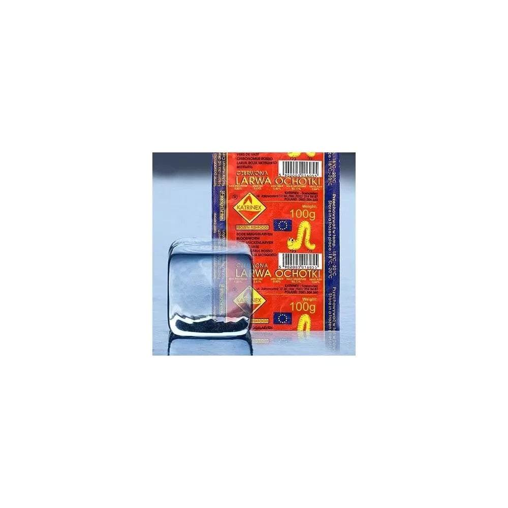 Raudonos uodo trūklio lervos, šaldytos 100 g