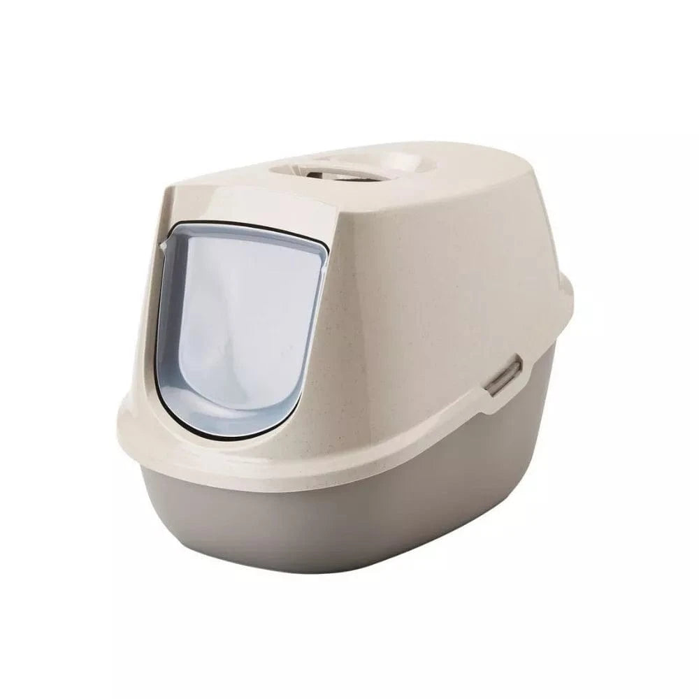 Uždaras tualetas katėms Manon, pilkas, 54,5x39x39 cm