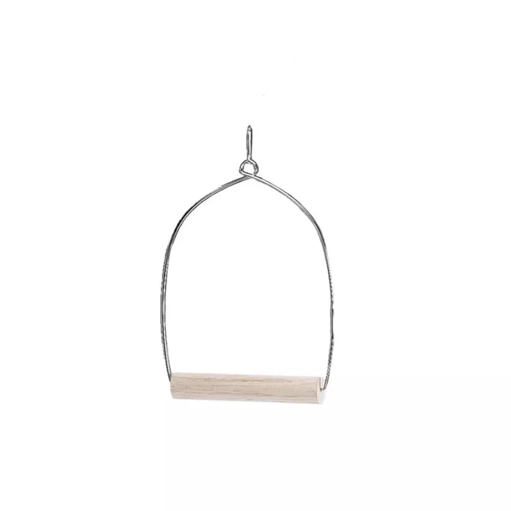 Žaislas paukščiams sūpynės M, 10,5x20 cm