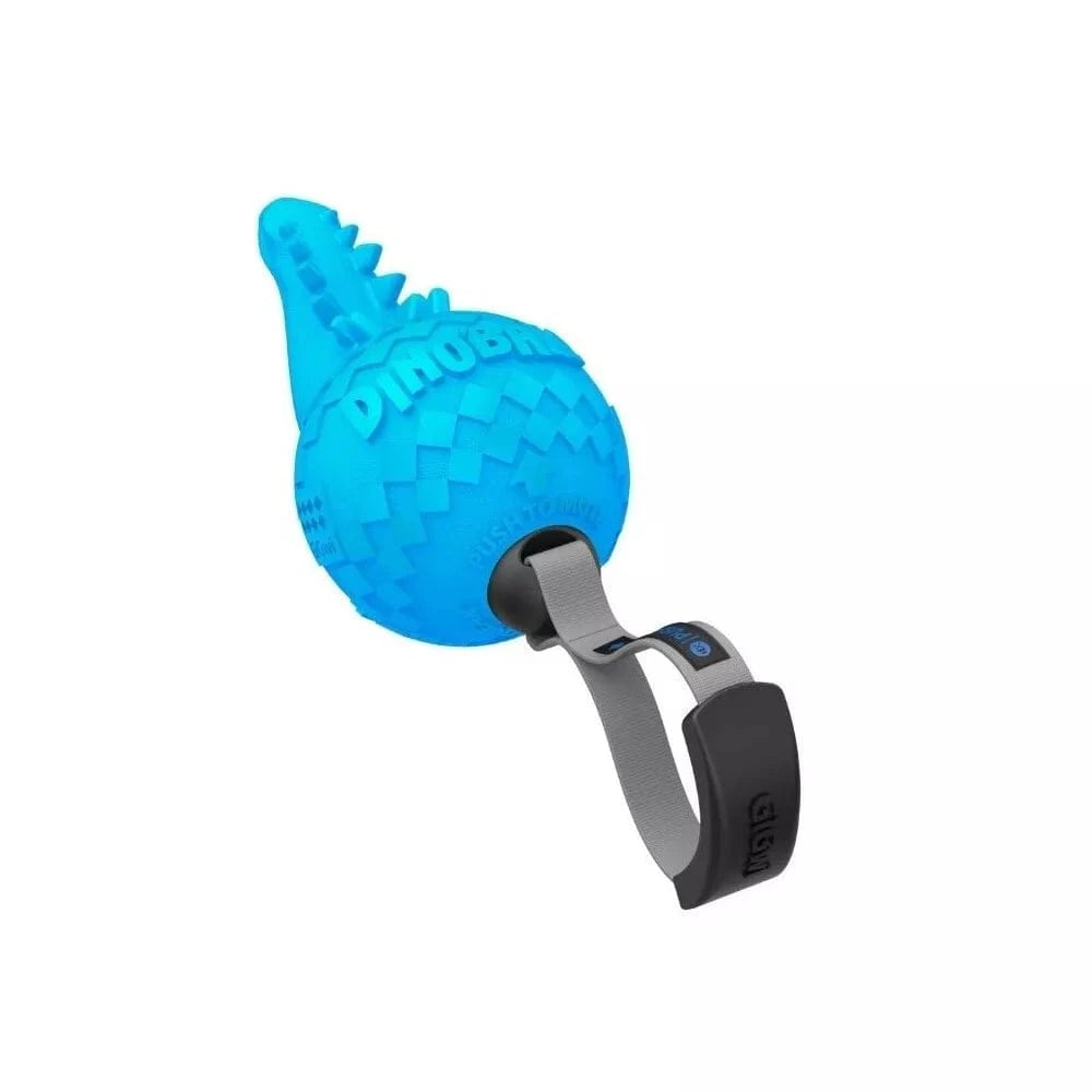 Žaislas šunims GiGwi Push To Mute Dinoball Apatosaurus dinozauras