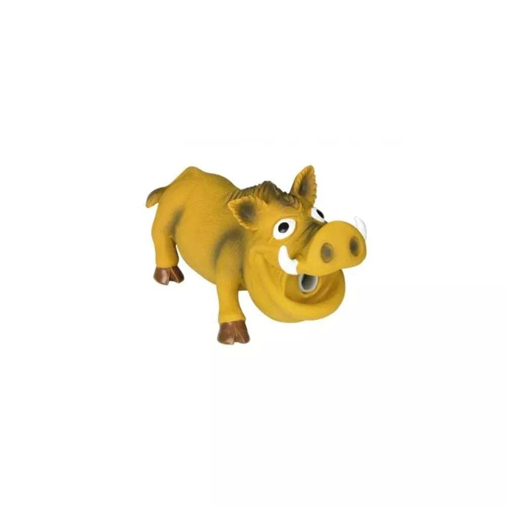 Žaislas šunims kriuksintis šernas, 17x9,5 cm