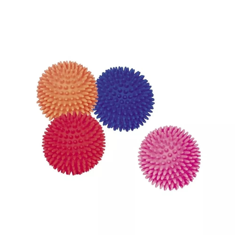 Žaislas šunims spygliuotas kamuoliukas, 7 cm