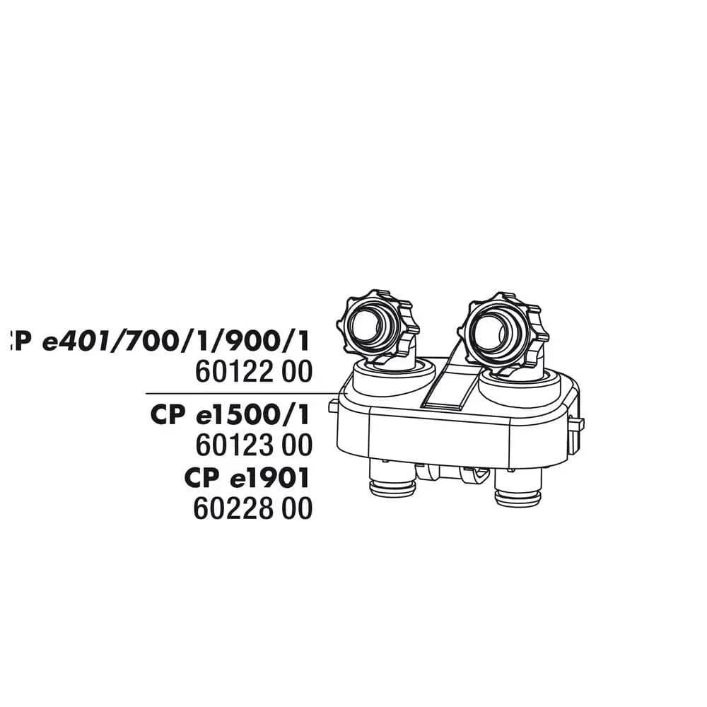 Žarnų prijungimo blokas išoriniams filtrams JBL CristalProfi e4/7/900/1