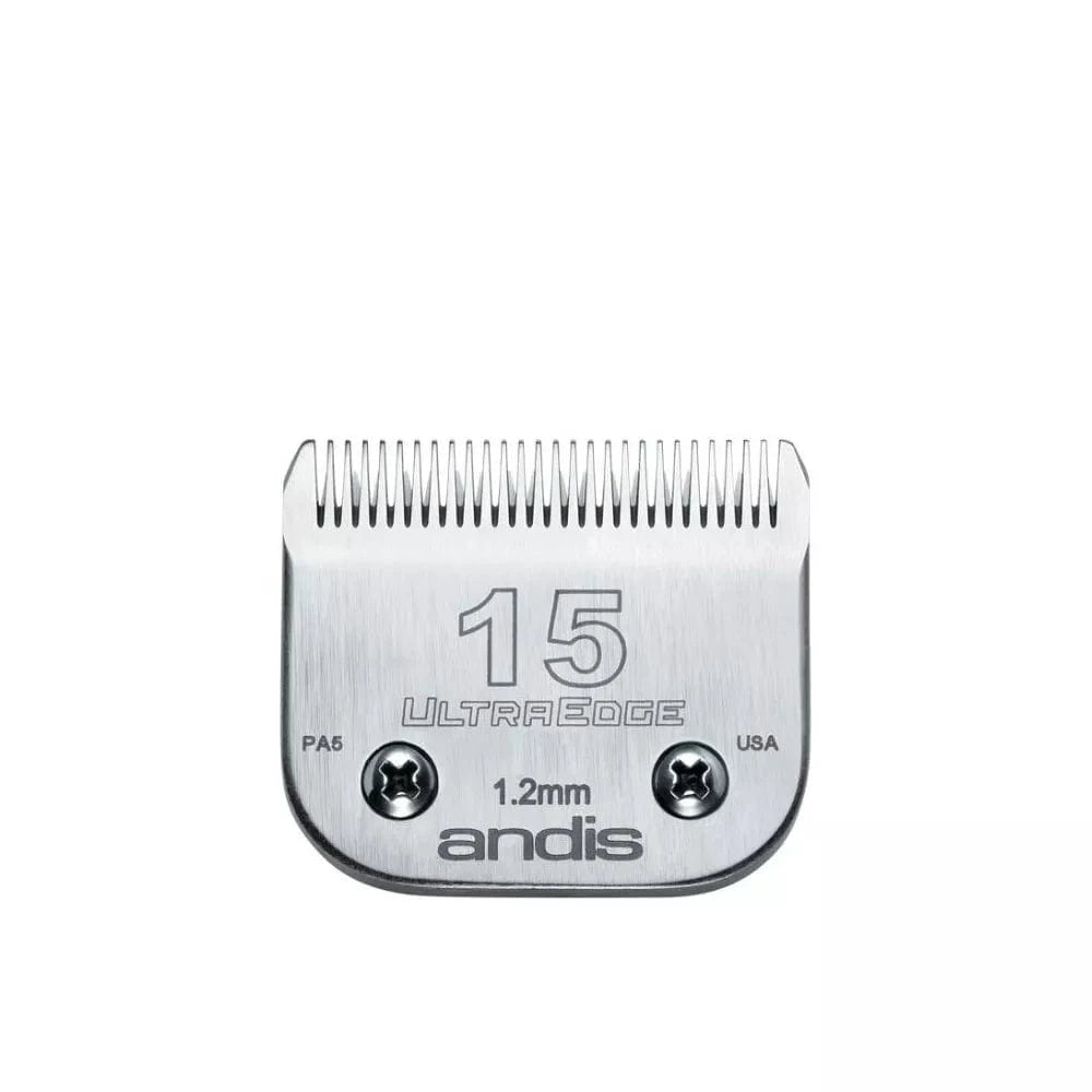 Andis plaukų kirpimo peiliukai UltraEdge Size 15, 3/64" - 1.2 mm
