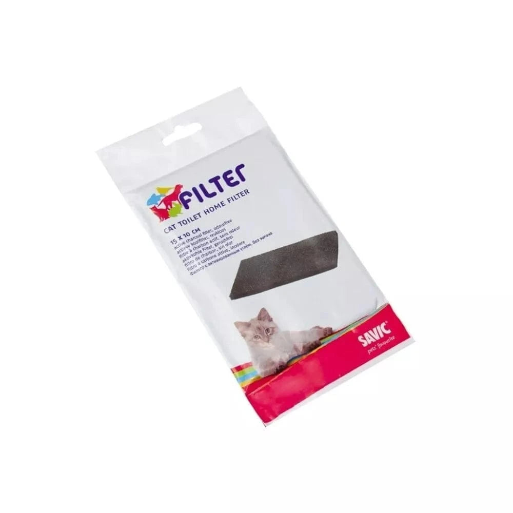 Anglies filtras uždariems kačių tualetams, 15x10 cm