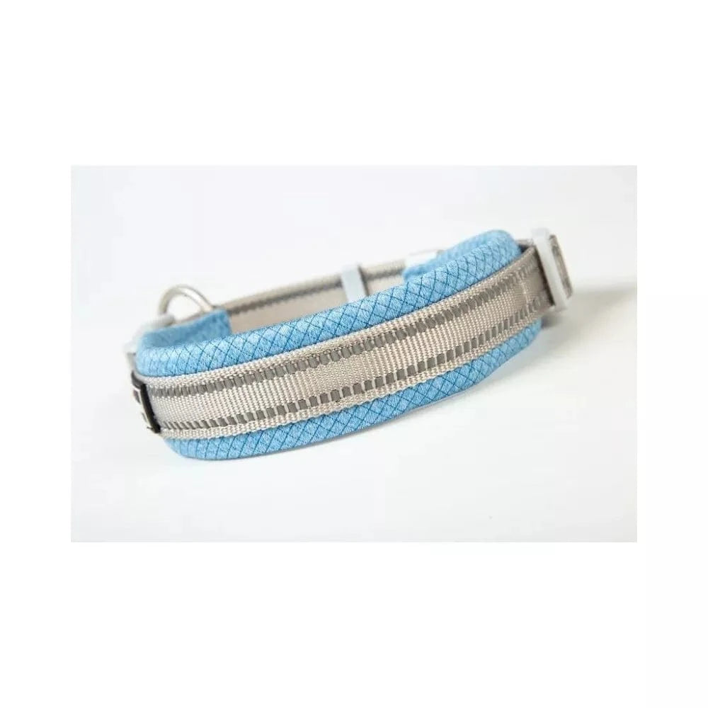 Antkaklis Shiva, žydras, L, 25 mm x 38-66 cm