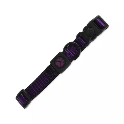 Antkaklis šunims Active Dog Strong M, 2x34-49 cm, violetinis