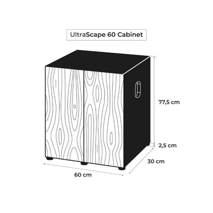 Aquael UltraScape 60 Forest Set spintelė, 60x30x80 cm