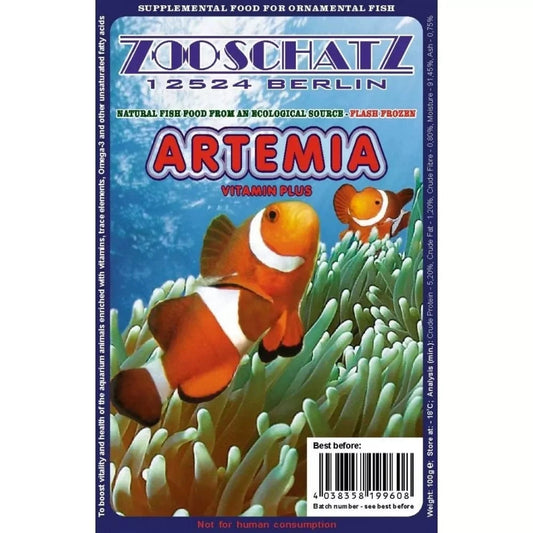 Šaldyta artemija, 100 g