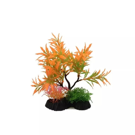 Dirbtinis akvariumo augalas 13x9x17 cm ( 2 vnt)