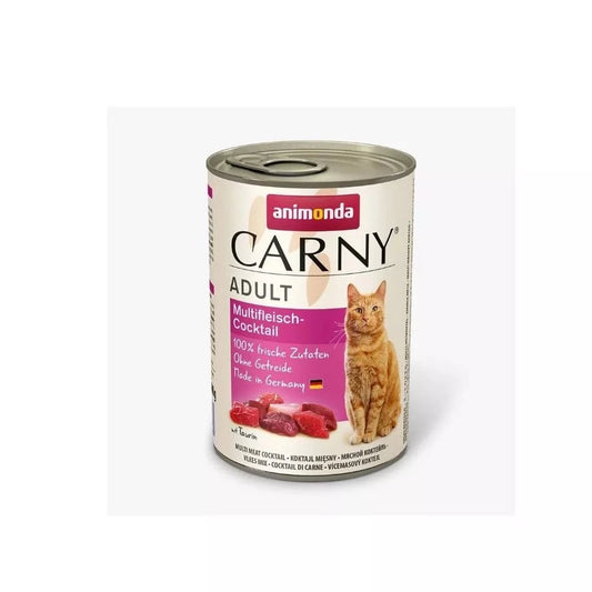 Carny Adult 400 g konservai suaugusioms katėms su įvairių rūšių mėsa