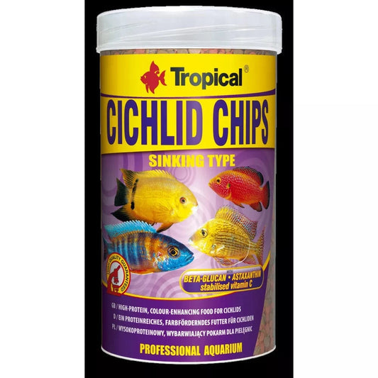 Tropical Cichlid Chips maistas ciklidams 1000 ml