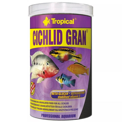 Cichlid Gran granuliuotas maistas ciklidams 1000 ml