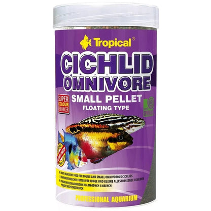 Tropical Cichlid Omnivore Small Pellet maistas ciklidams 250 ml