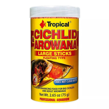 Cichlid&Arowana Large Sticks maistas žuvims 1000 ml