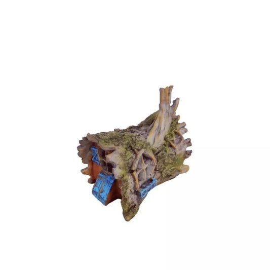 Dekoracija akvariumui Rastas-namelis, 14x11x13,5 cm