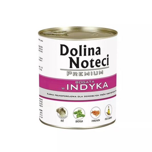 Konservai šunims su kalakutiena Dolina Noteci Premium 800 g