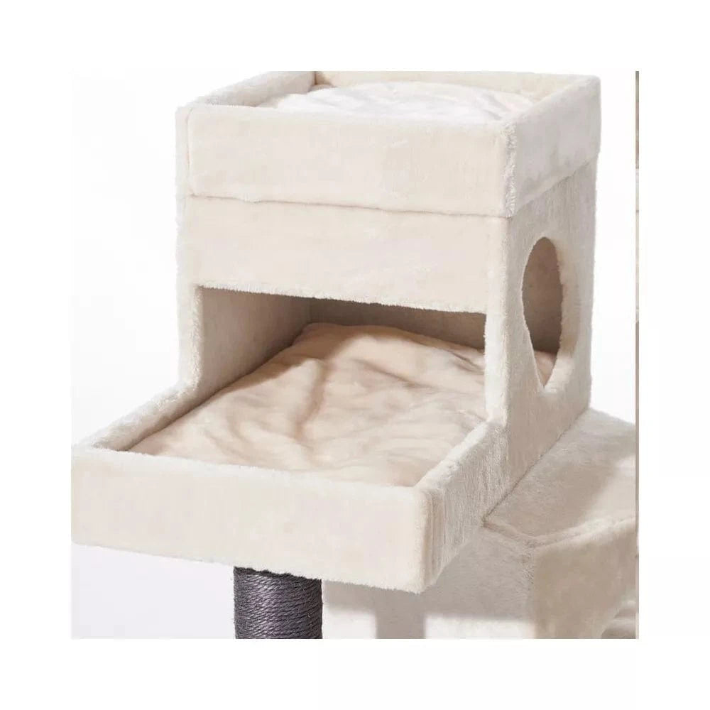 Draskyklė katėms Tarsus, 70x60x102 cm, kreminės spalvos