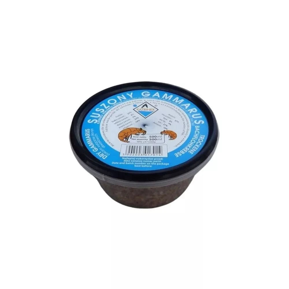 Šoniplaukos (gamarus) džiovintas pašaras žuvims 500 ml