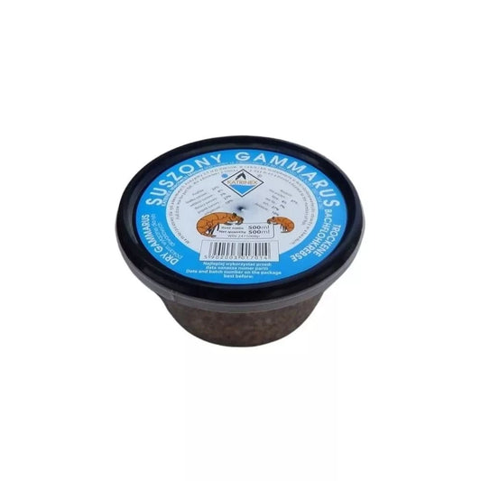 Šoniplaukos (gamarus) džiovintas pašaras žuvims 500 ml