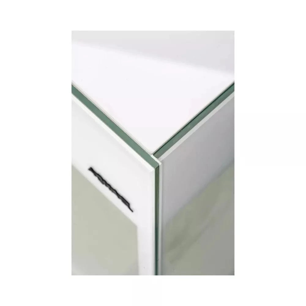 Glossy 120 akvariumas stačiakampis, baltas, 120x40x60 cm