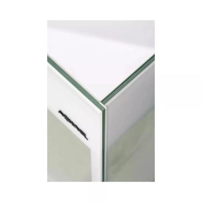 Glossy 120 akvariumas stačiakampis, baltas, 120x40x60 cm