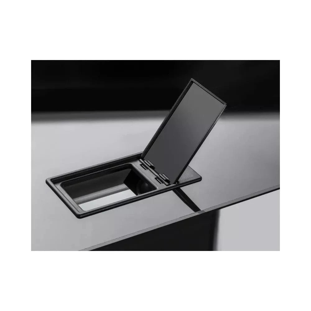 Glossy 120 ST Day&Night akvariumas stačiakampis, juodas, 120x40x63 cm, 3x17 LED