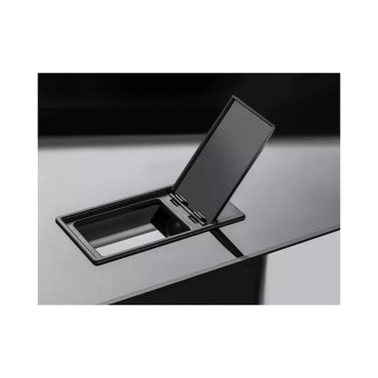 Glossy 120 ST Day&Night akvariumas stačiakampis, juodas, 120x40x63 cm, 3x17 LED