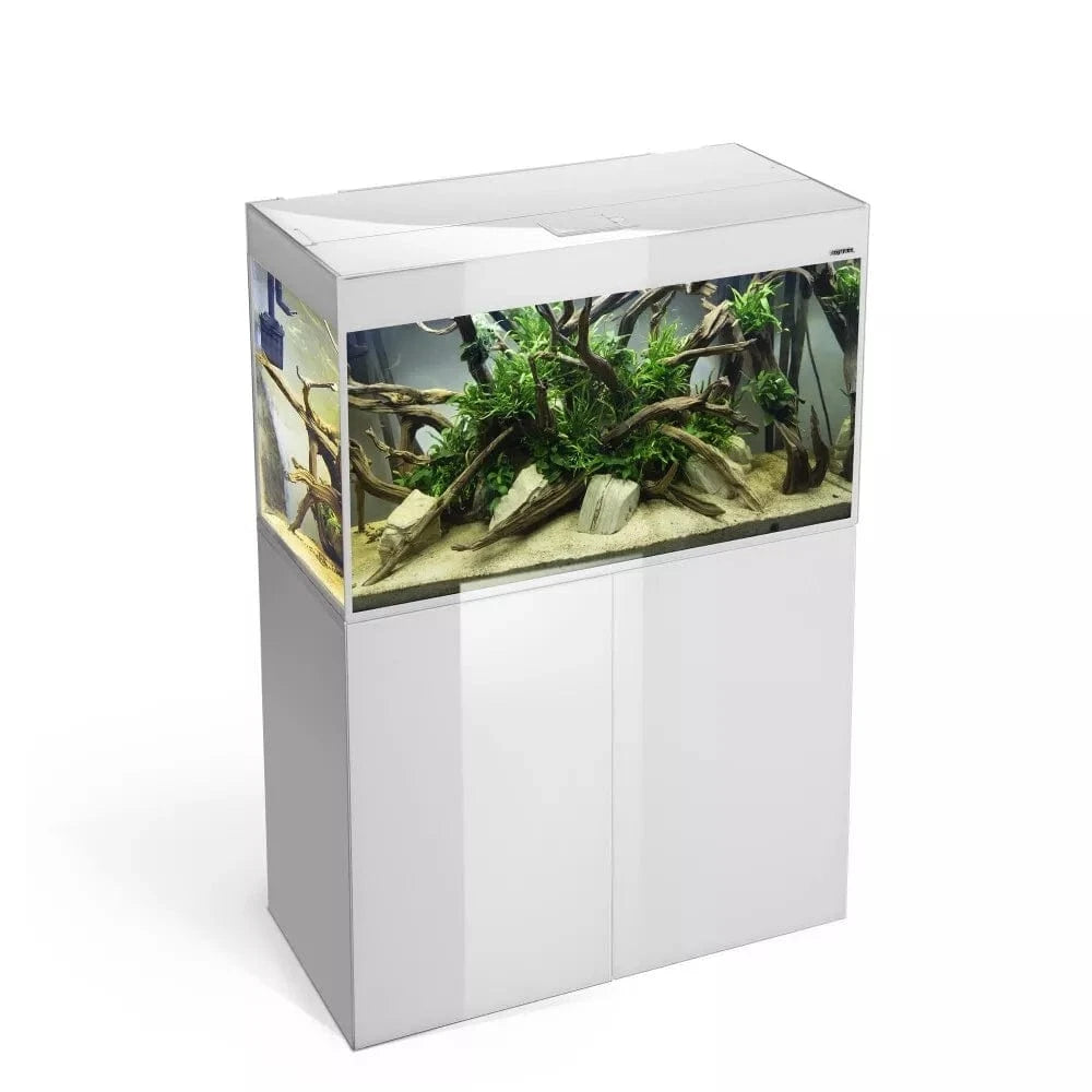 Glossy 80 spintelė stačiakampė balta su durelėmis, 80 cm