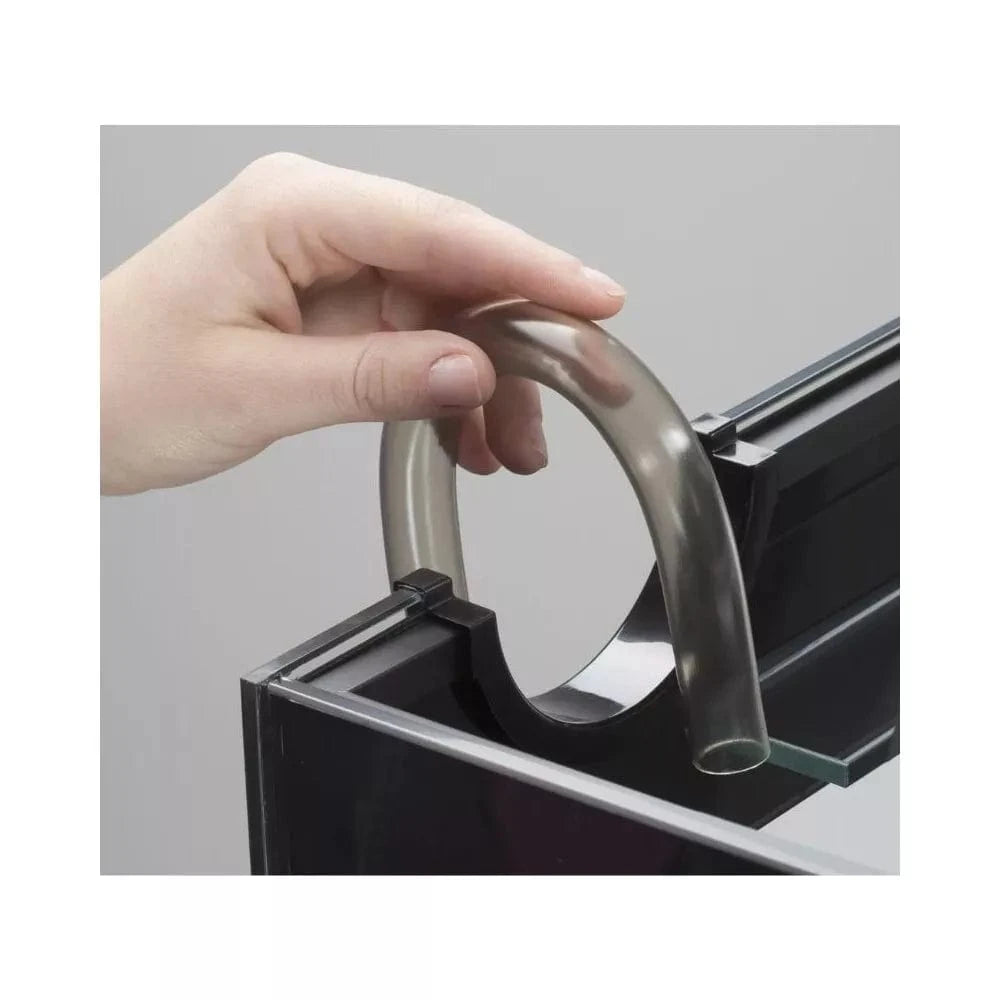 Glossy 80 ST Day&Night akvariumas stačiakampis, juodas, 80x35x50 cm