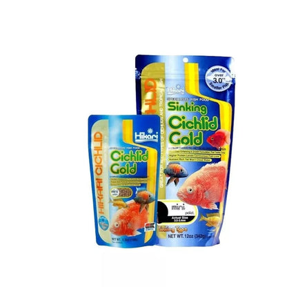 Hikari Cichlid Gold Sinking Mini maistas žuvims 100 g