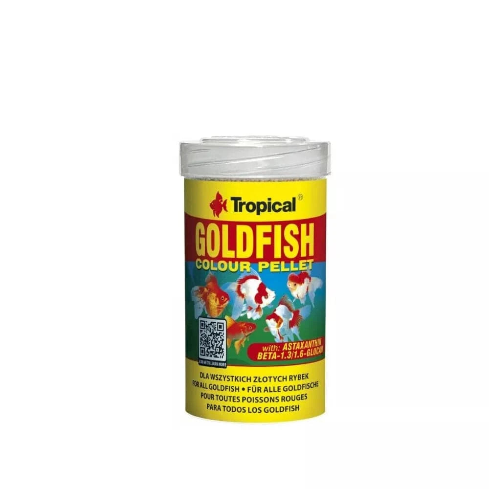 Tropical Goldfish Colour Pellet pašaras auksinėms žuvelėms 100 ml