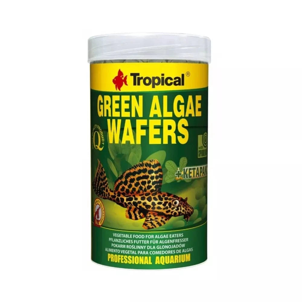 Green Algae Wafers pašaras dugninėms žuvims 1000 ml