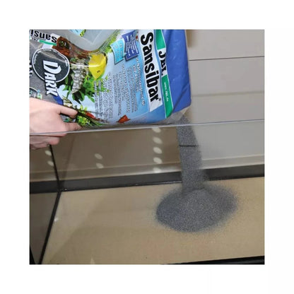 JBL gruntas Sansibar Black 10 kg (0,2-0,5 mm), juodas